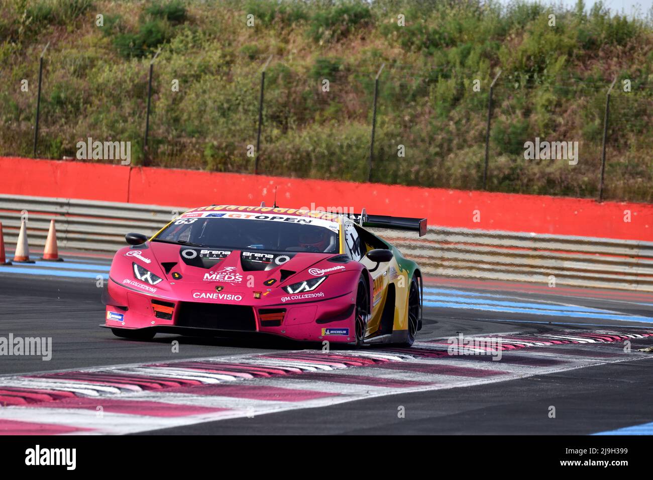 International GT Open 2022 auf dem Paul Ricard Circuit (Frankreich) Stockfoto