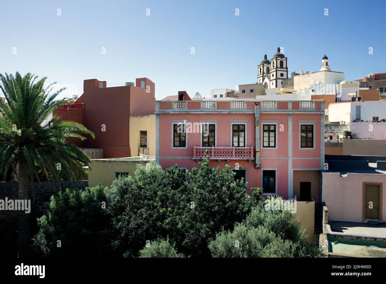 Wohngebäude in Ingenio, Gran Canaria, Kanarische Inseln, Spanien Stockfoto