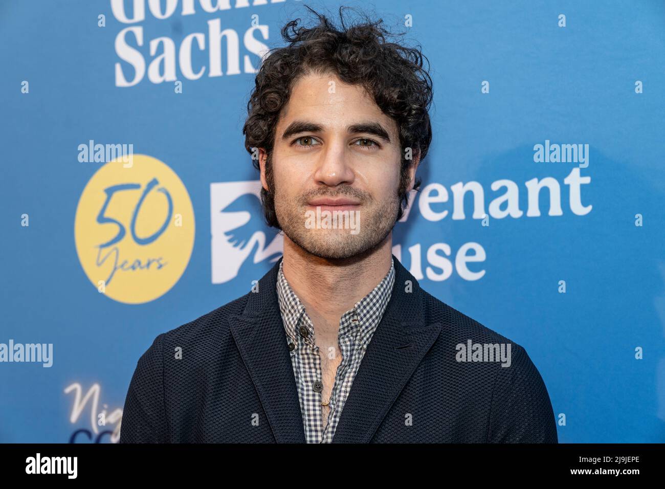 New York, NY - 23. Mai 2022: Darren Criss nimmt an der Covenant House Night of Covenant Stars Gala in Chelsea Industrial Teil Stockfoto