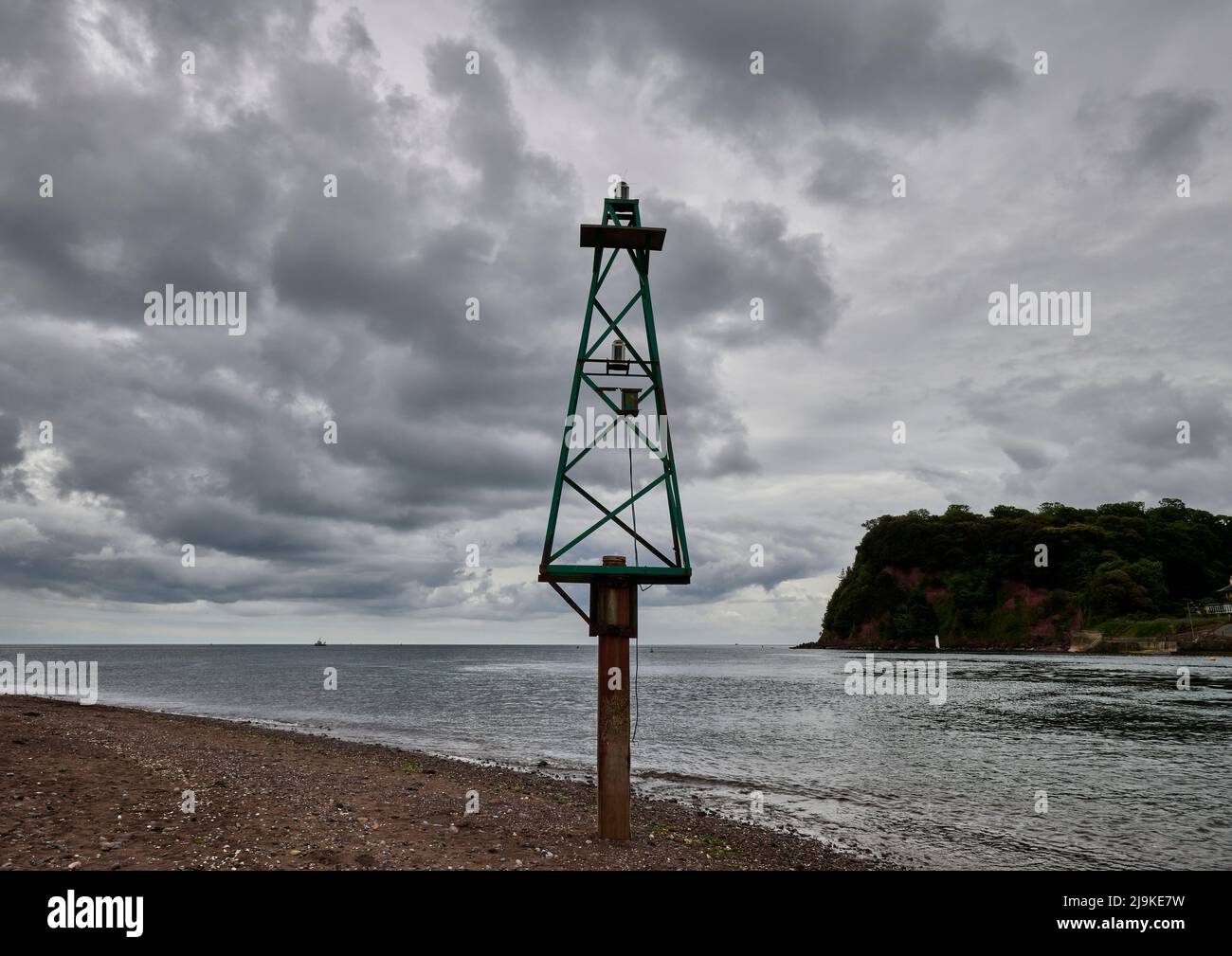 Teignmouth Estuary, Devon Stockfoto