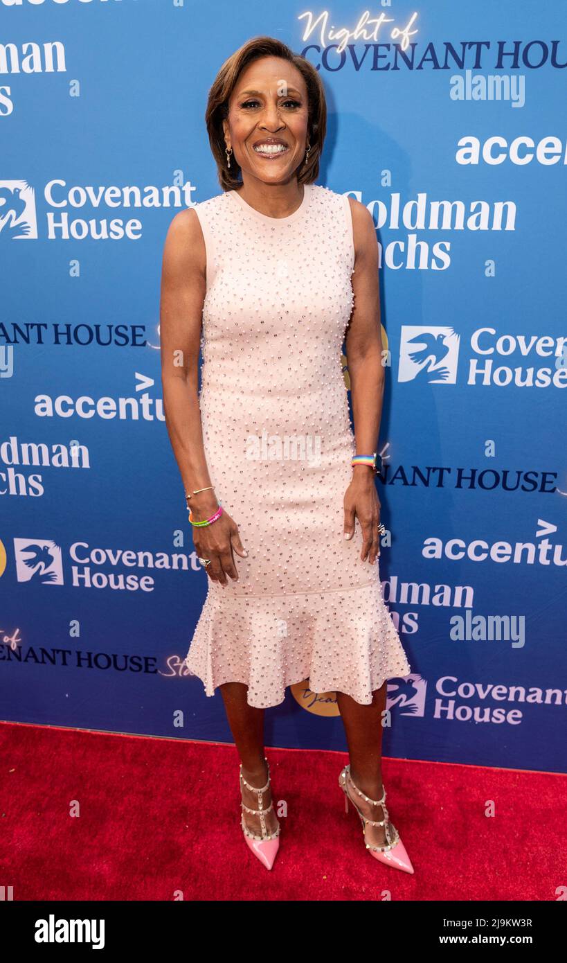 Robin Roberts nimmt an der Covenant House Night of Covenant Stars Gala im Chelsea Industrial Teil (Foto von Lev Radin/Pacific Press) Stockfoto