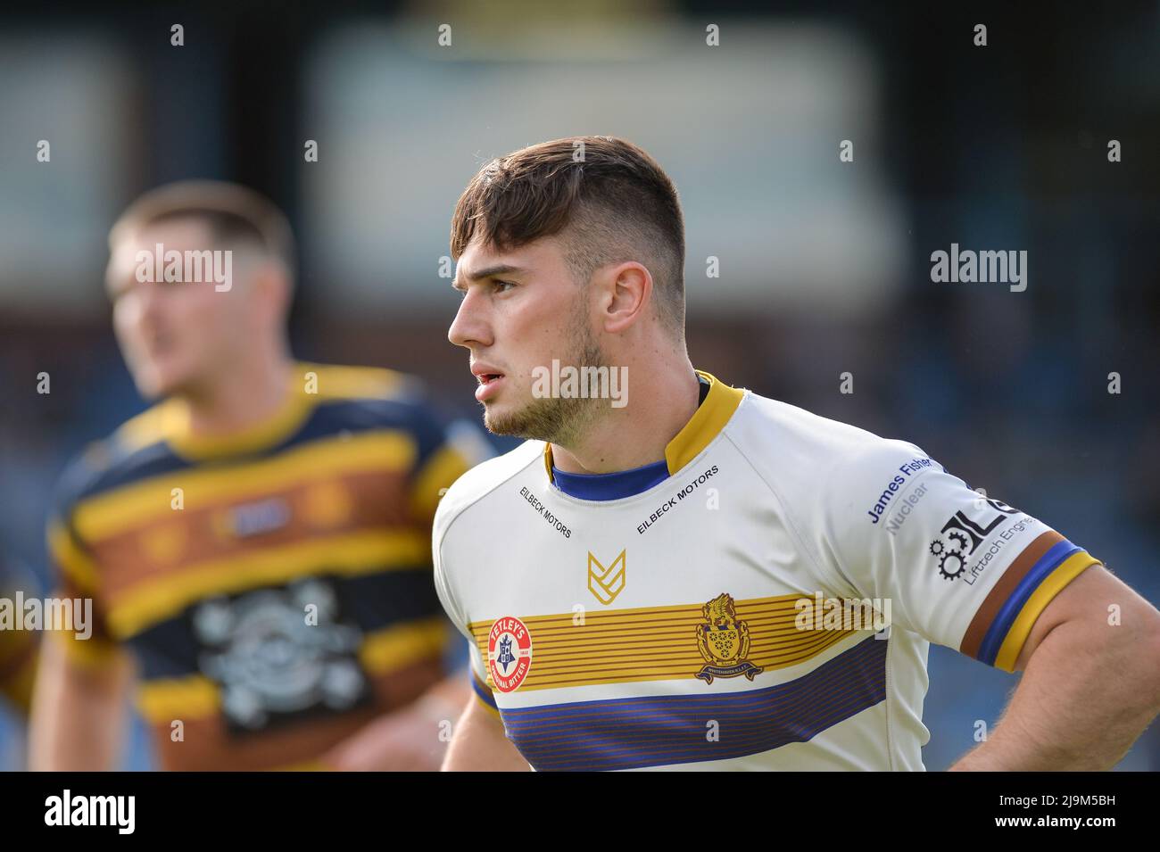 Featherstone, England - 21.. Mai 2022 - Jake Bradley aus Whitehaven RLFC. Rugby League Betfred Championship Featherstone Rovers vs Whitehaven RLFC im Millenium Stadium, Featherstone, UK Dean Williams Stockfoto