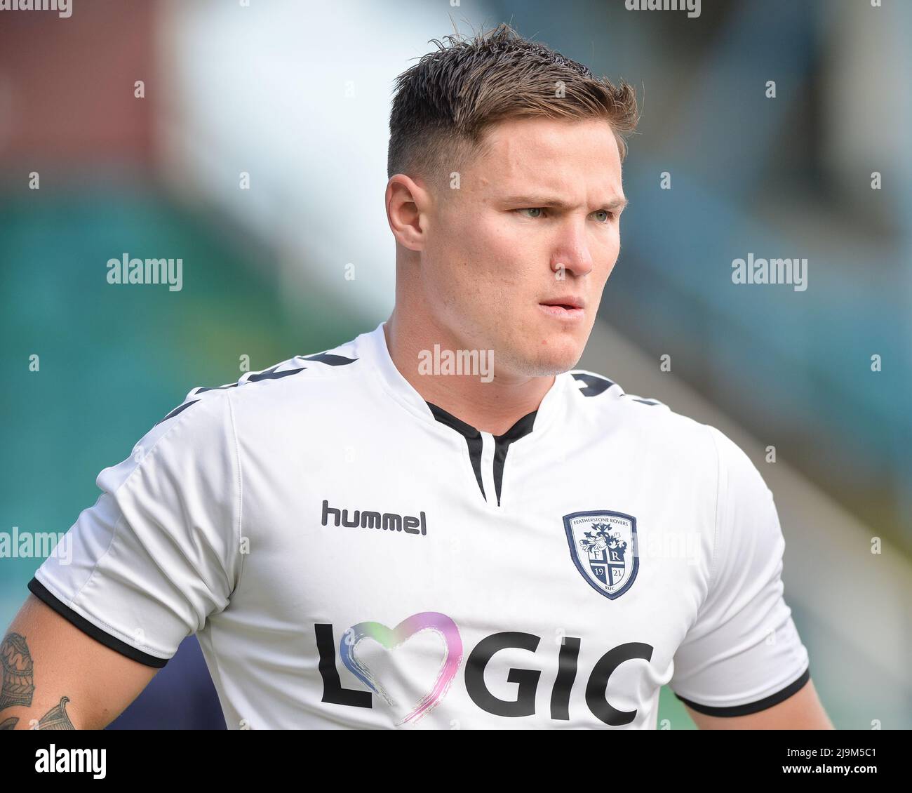 Featherstone, England - 21.. Mai 2022 - Tyla Hepi von Featherstone Rovers. Rugby League Betfred Championship Featherstone Rovers vs Whitehaven RLFC im Millenium Stadium, Featherstone, UK Dean Williams Stockfoto