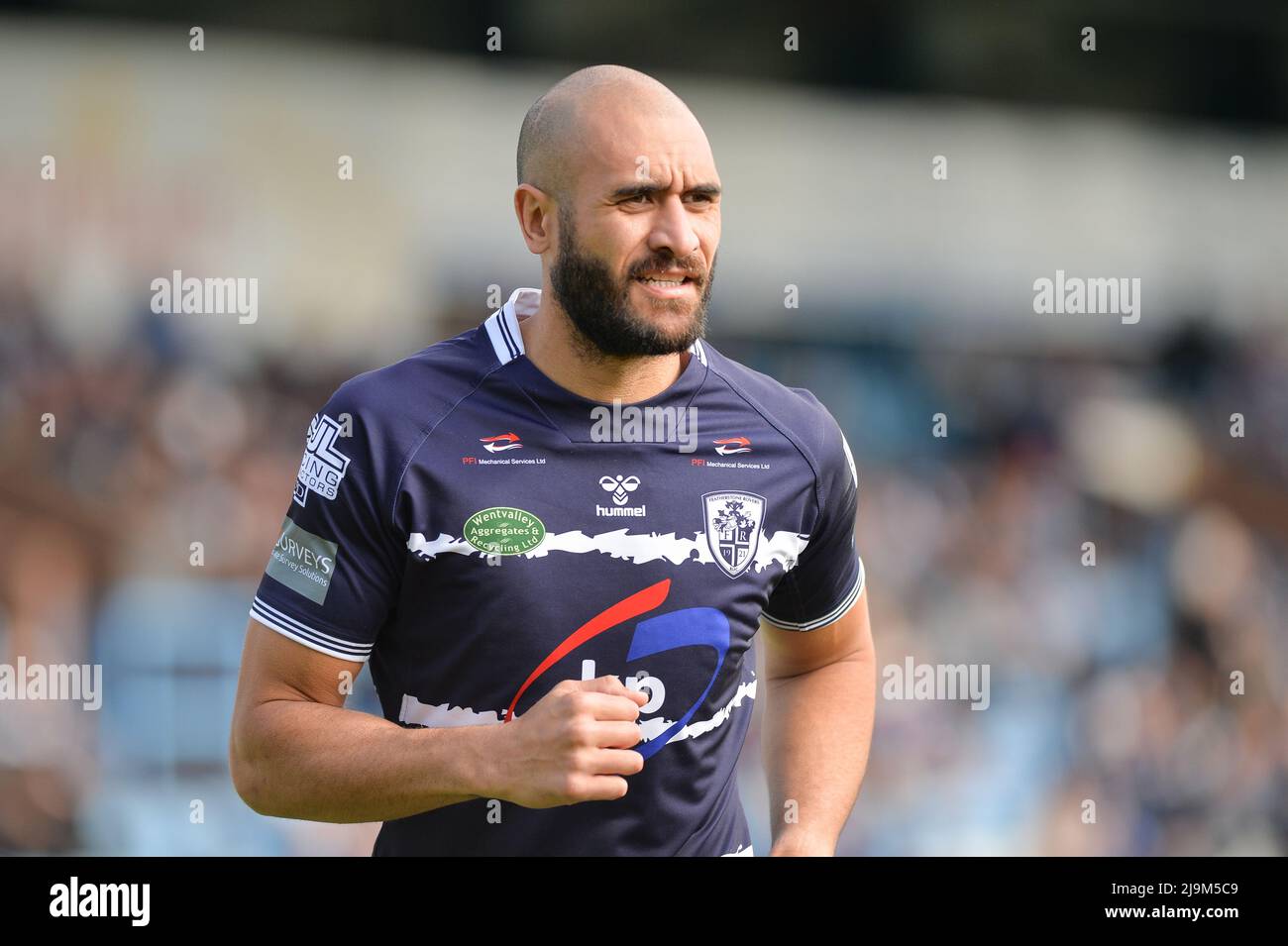 Featherstone, England - 21.. Mai 2022 - Johnathon Ford of Featherstone Rovers. Rugby League Betfred Championship Featherstone Rovers vs Whitehaven RLFC im Millenium Stadium, Featherstone, UK Dean Williams Stockfoto