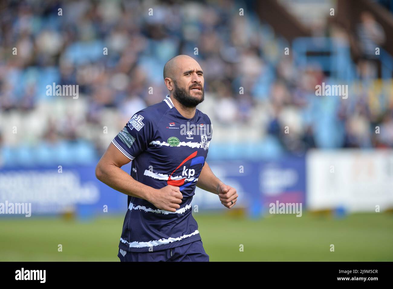 Featherstone, England - 21.. Mai 2022 - Johnathon Ford of Featherstone Rovers. Rugby League Betfred Championship Featherstone Rovers vs Whitehaven RLFC im Millenium Stadium, Featherstone, UK Dean Williams Stockfoto