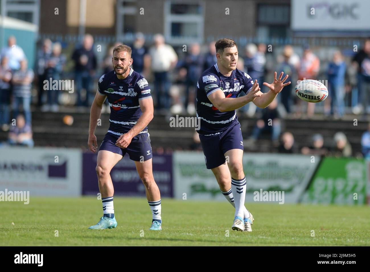 Featherstone, England - 21.. Mai 2022 - Rugby League Betfred Championship Featherstone Rovers vs Whitehaven RLFC im Millenium Stadium, Featherstone, UK Dean Williams Stockfoto
