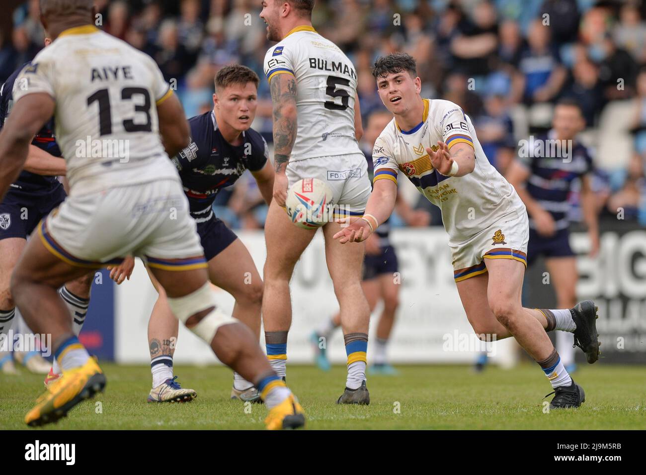 Featherstone, England - 21.. Mai 2022 - Rugby League Betfred Championship Featherstone Rovers vs Whitehaven RLFC im Millenium Stadium, Featherstone, UK Dean Williams Stockfoto