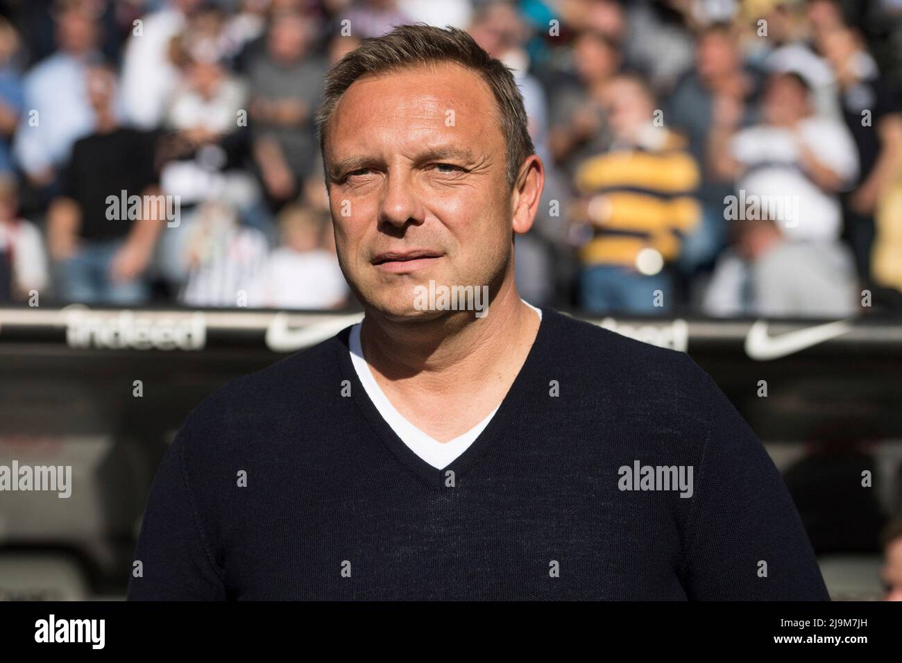 ARCHIVFOTO; Andre BREITENREITER ist Trainer der TSG 1899 Hoffenheim-Coach Andre BREITENREITER (H) vor dem Spiel, Halbportrait, Fußball 1. Bundesliga, Spieltag 6., Eintracht Frankfurt (F) - Hannover 96 (H) 4: 1, am 30.. September 2018 in Frankfurt/Deutschland. vÇ¬ Stockfoto