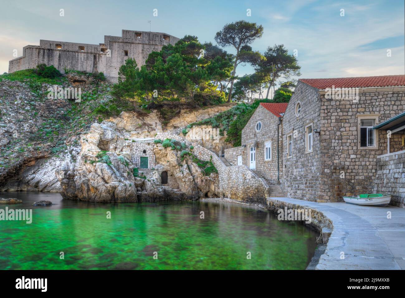 Dubrovnik, Dalmatien, Kroatien, Europa Stockfoto