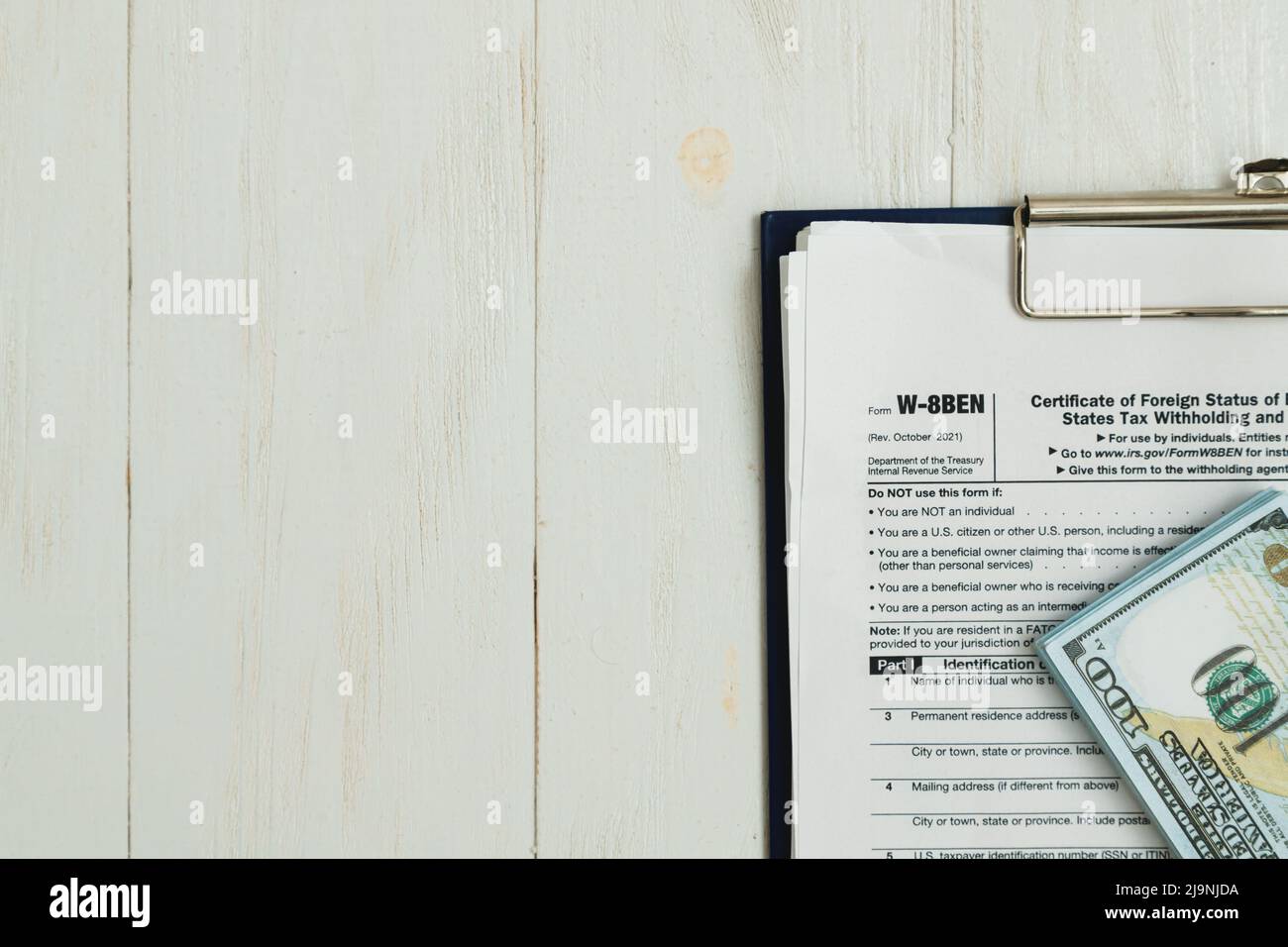 Tax form usa w 8ben -Fotos und -Bildmaterial in hoher Auflösung – Alamy