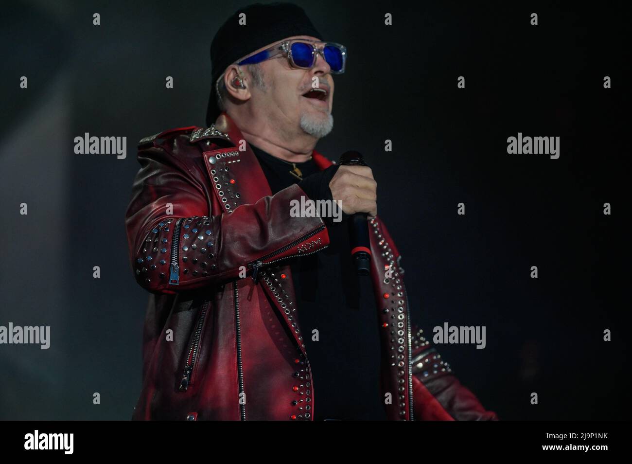 Mailand, Italien, 24. Mai 2022 Vasco Rossi live im Ippodromo SNAI La Maura San Siro Mailand während der Vasco Live Tour Credit: Tiziano Ballabio /Alamy Live News Stockfoto