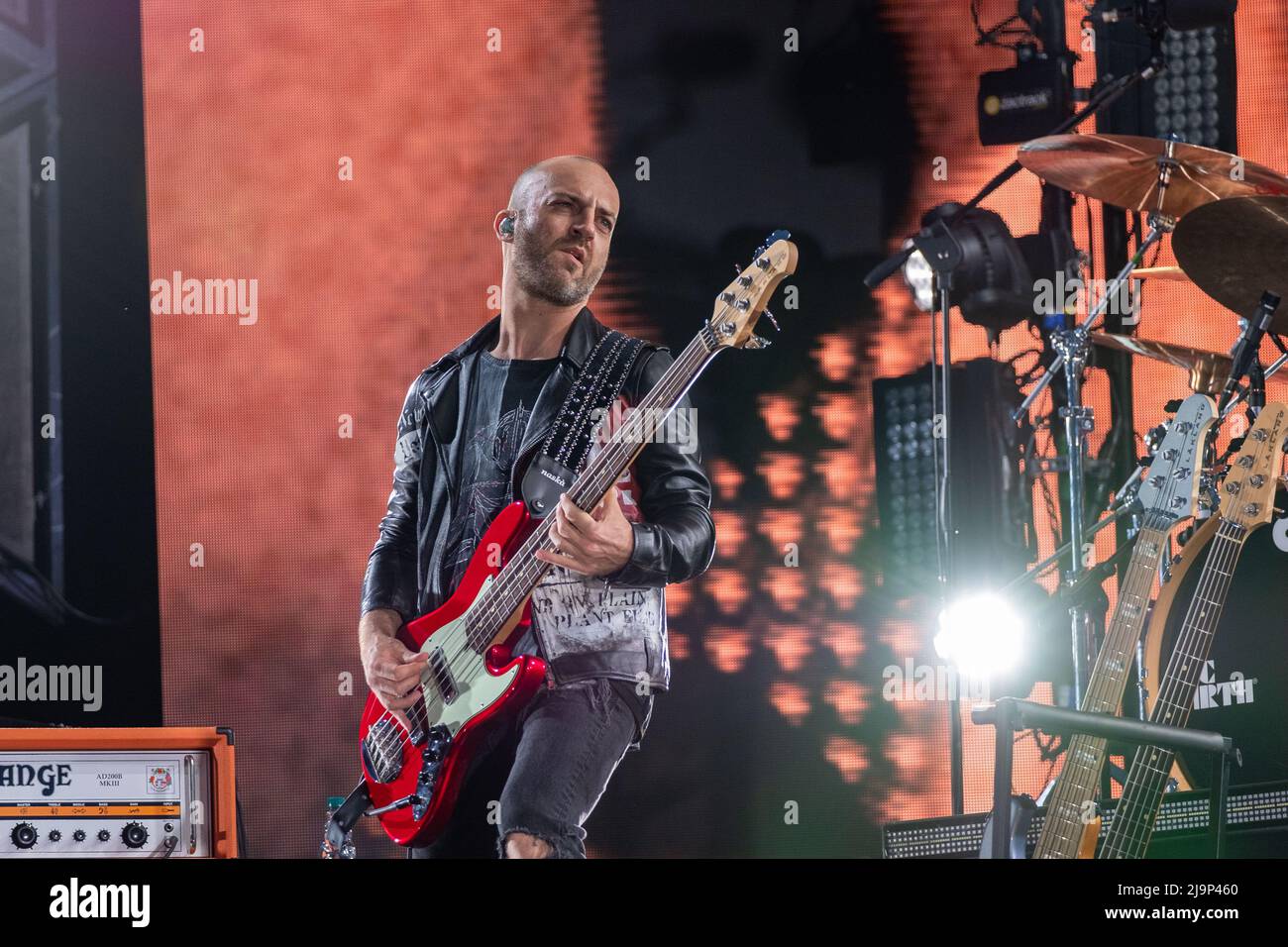 Mailand, Italien. 24.. Mai 2022. Andrea Torresani während Vasco Rossi - Non Stop Live 2022, Italienischer Sänger Musikkonzert in Mailand, Italien, Mai 24 2022 Quelle: Independent Photo Agency/Alamy Live News Stockfoto