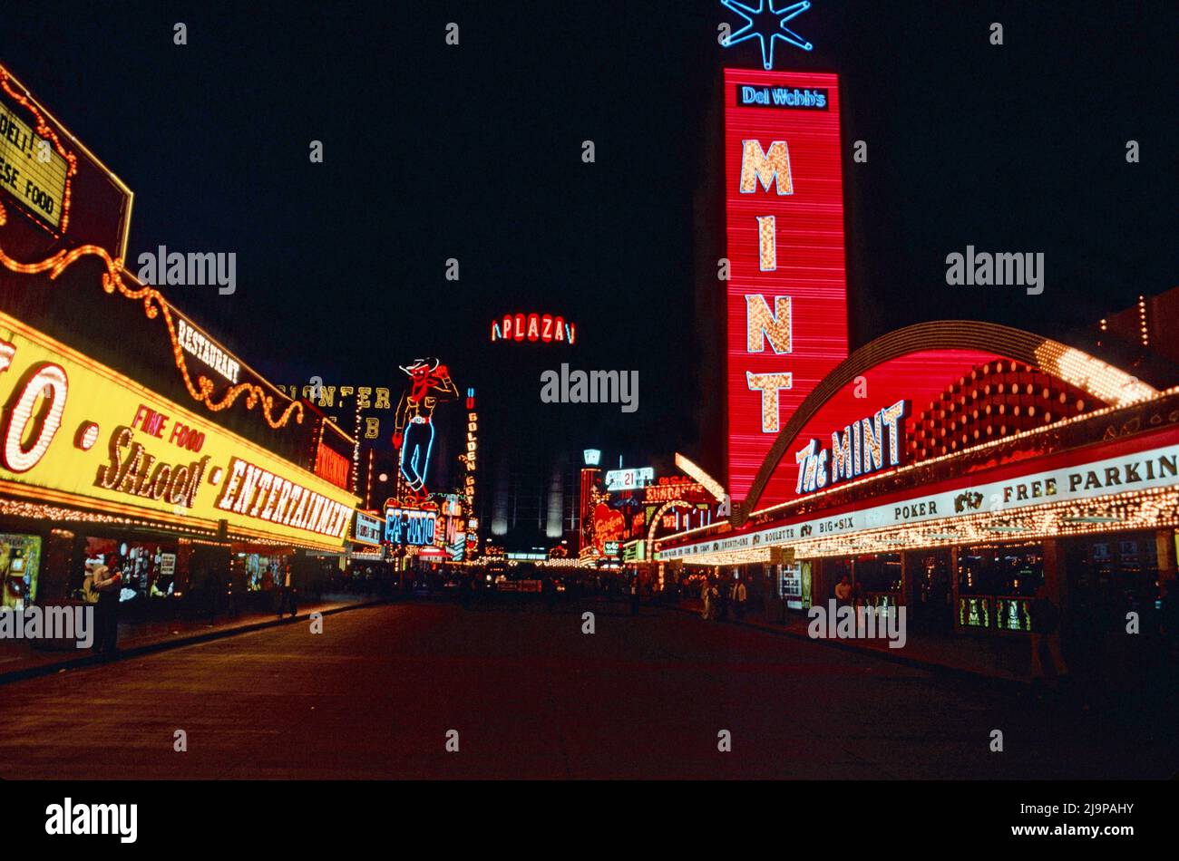 Das Mint Casino in Las Vegas im Jahr 1979 Stockfoto