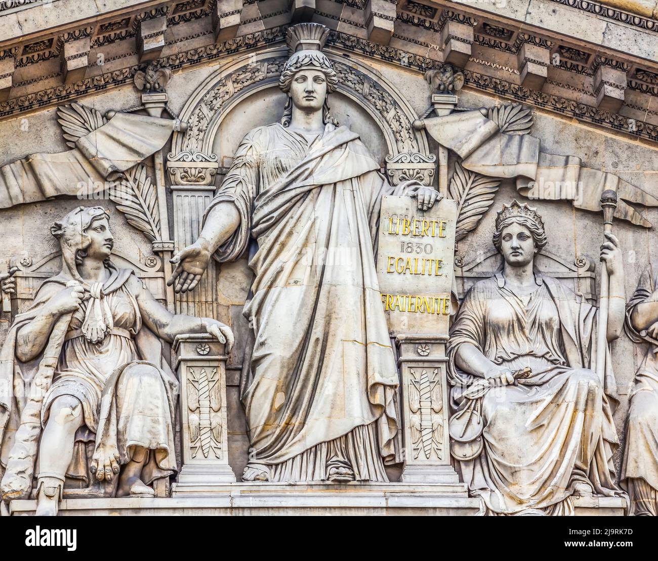 Nationalversammlung, Paris, Frankreich. Gelegen im Bourbon Palace. Stockfoto