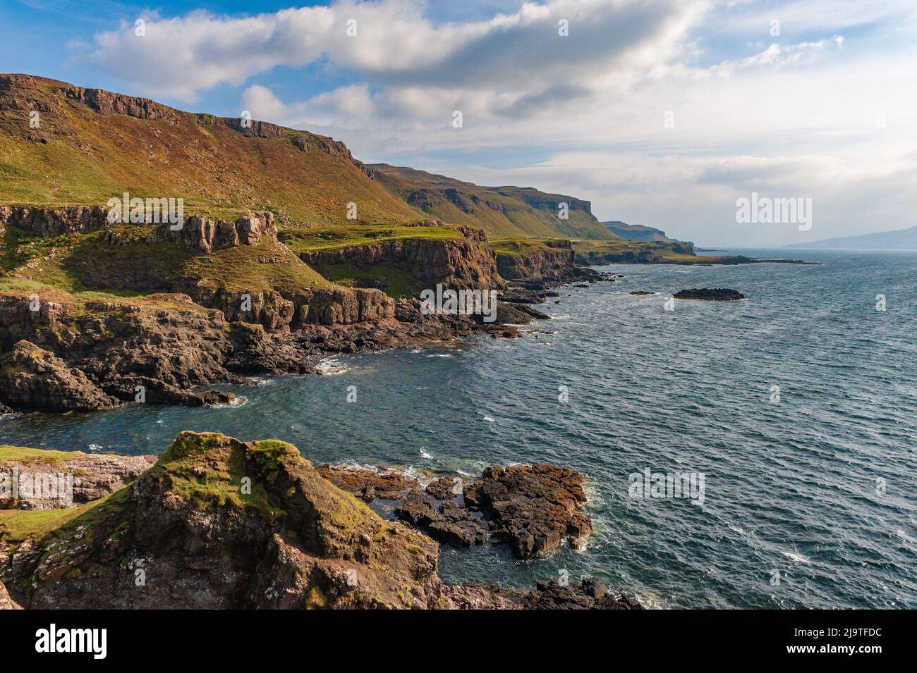 Die Westküste der inneren Hebriden-Insel Mull Stockfoto