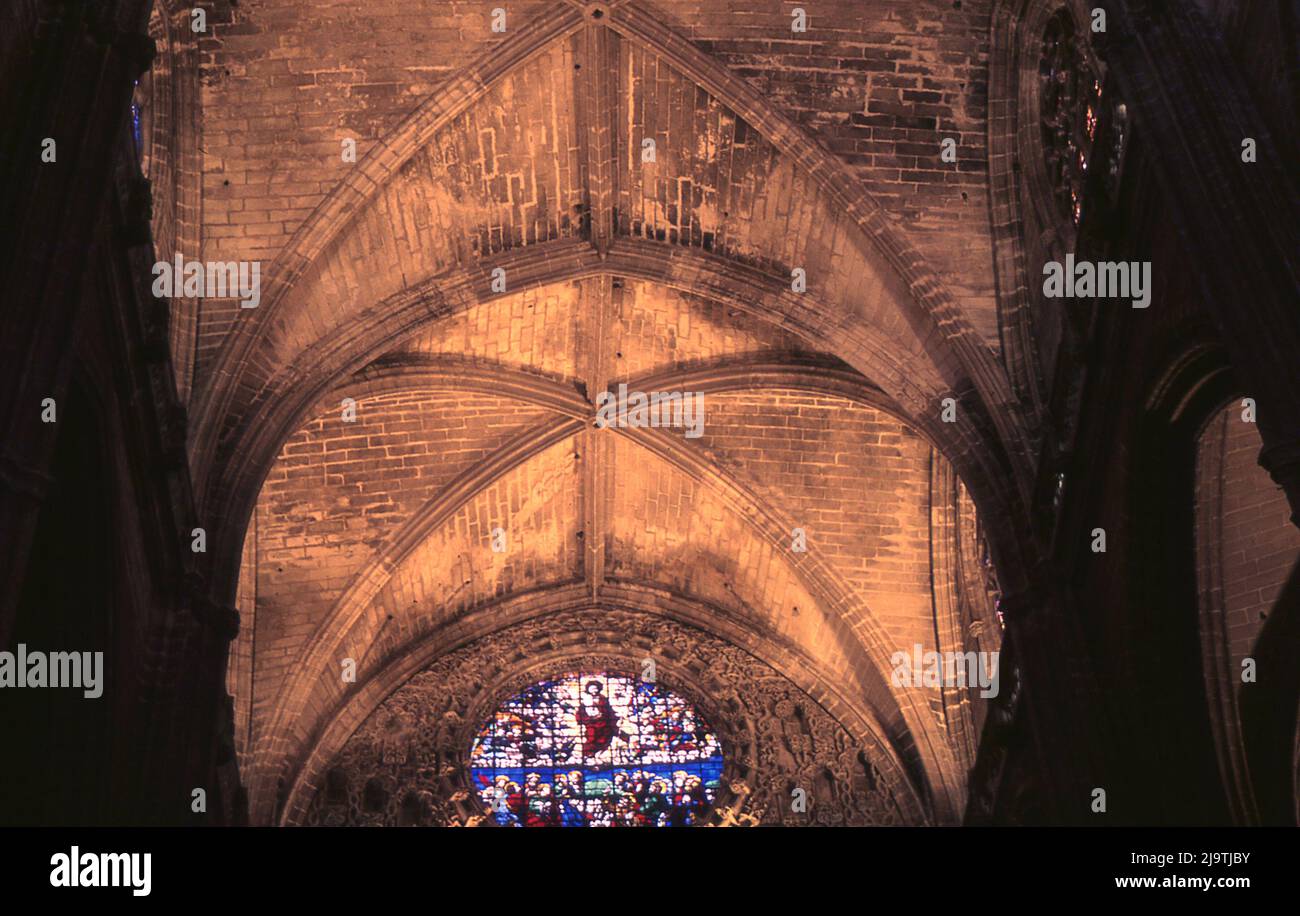 Das Dach der Kathedrale Saville Raymond Boswell Stockfoto