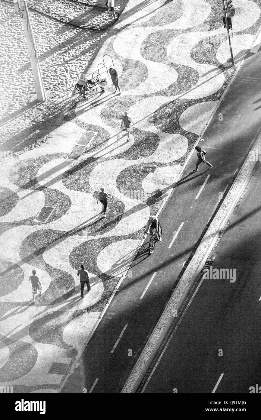Codaba-Strand in Rio de Janeiro, Brasilien - 22. März 2017 : Blick auf den Codaba-Strand in Rio de Janeiro. Stockfoto