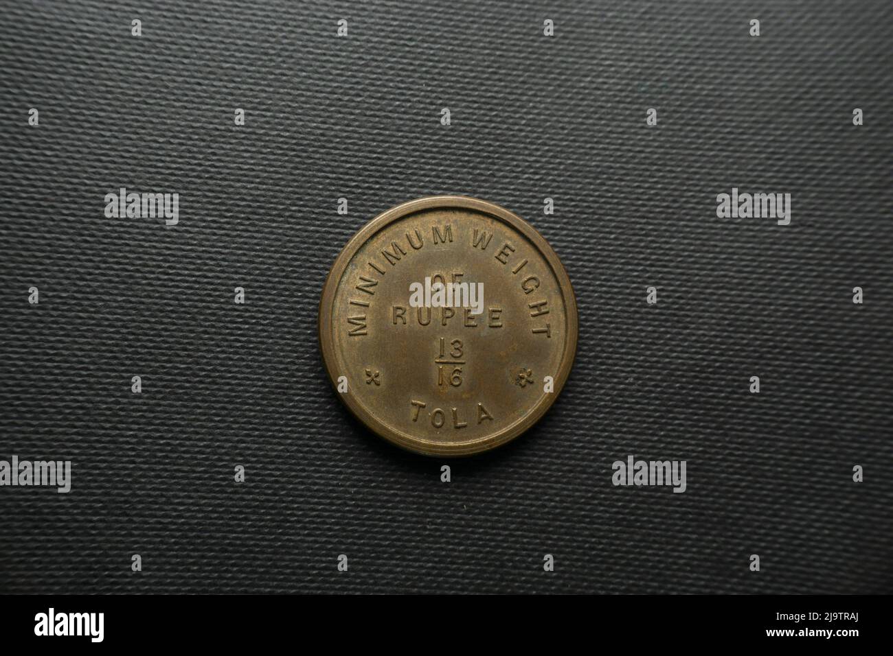 13/16 Tola-Gewicht Stockfoto