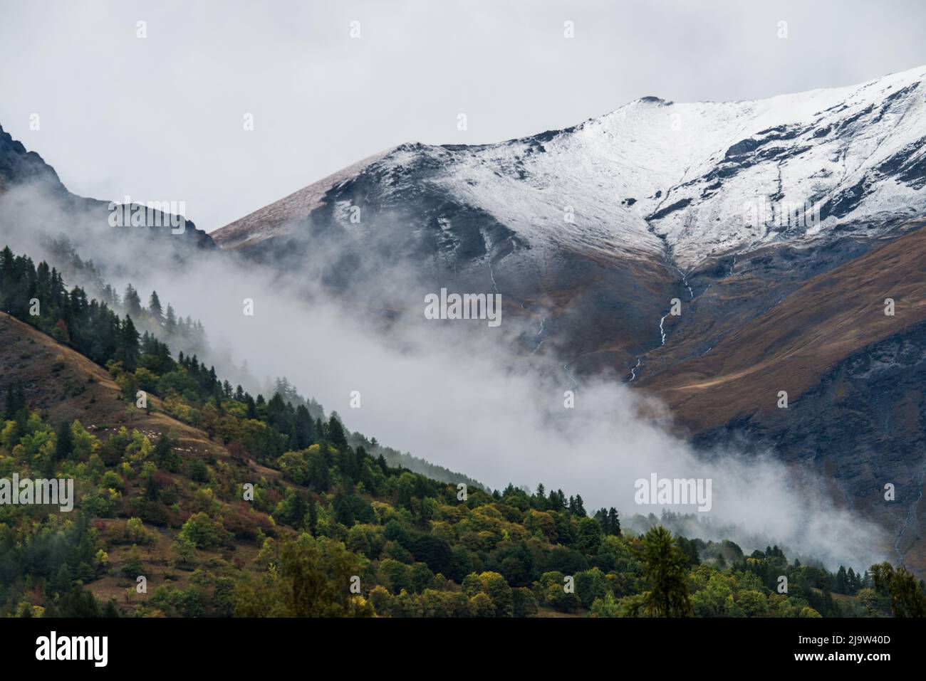 Bardonecchia, Piemont, Italien Stockfoto