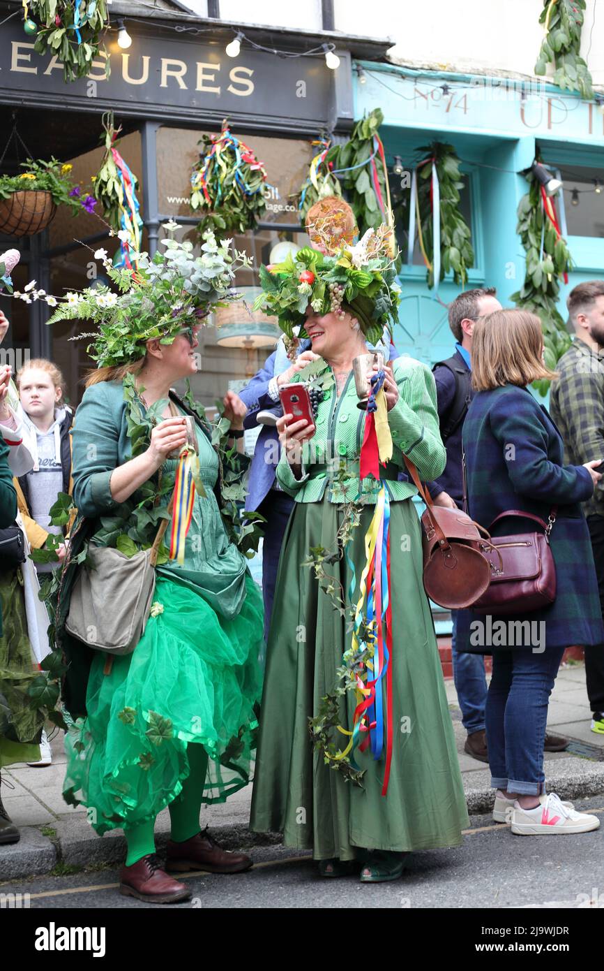 Jack on the Green, Bankfeiertag am 1. Mai, Hastings, East Sussex, Großbritannien Stockfoto