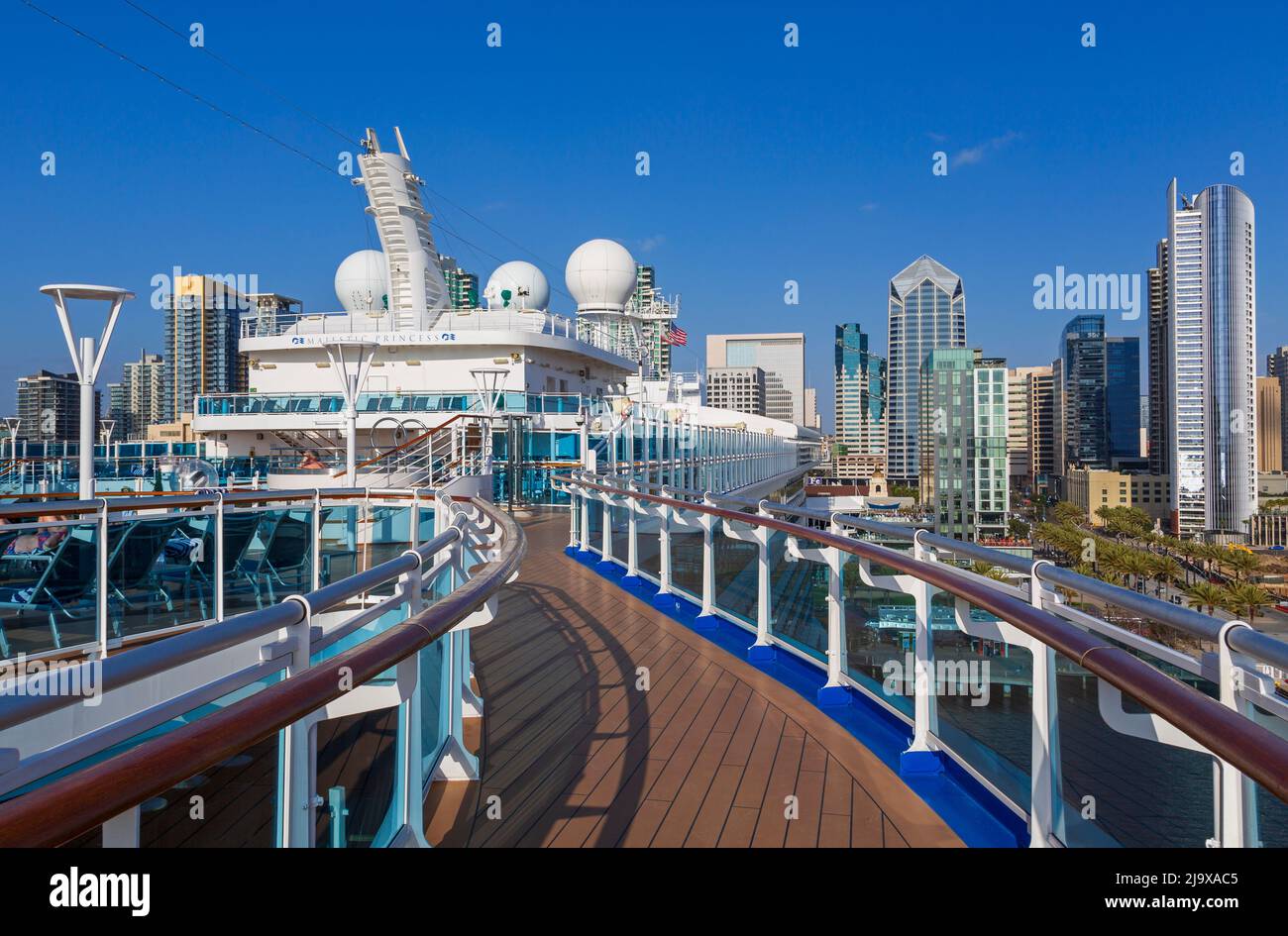 Majestic Princess-Schiff, San Diego, Kalifornien, USA Stockfoto