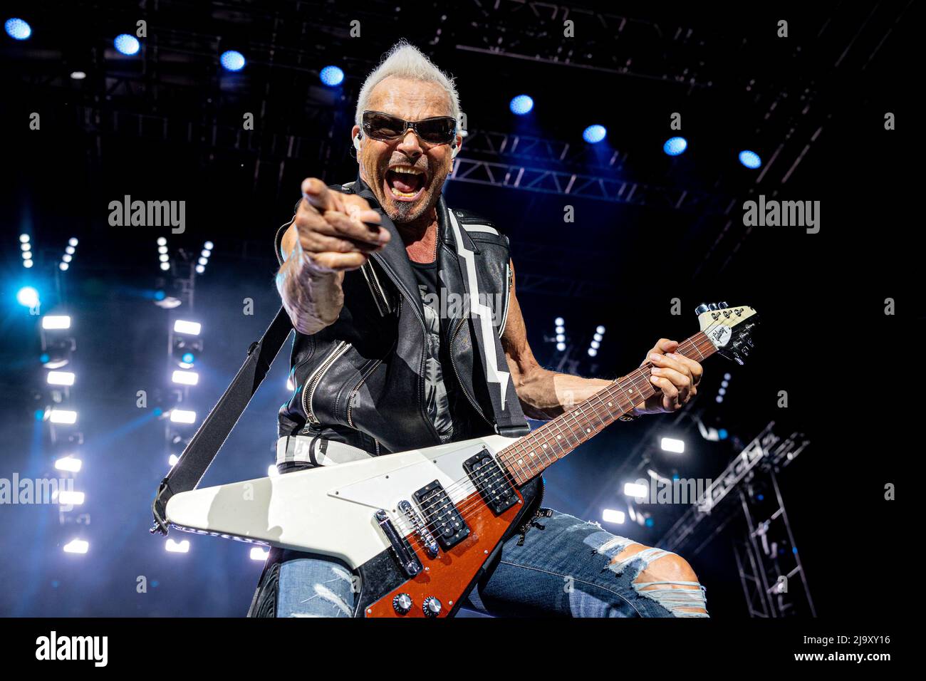 Italien 23. Mai 2022 Scorpions - The Rock Believer World Tour 2022 50. Jubiläum - live in der Arena di Verna © Andrea Ripamonti / Alamy Stockfoto