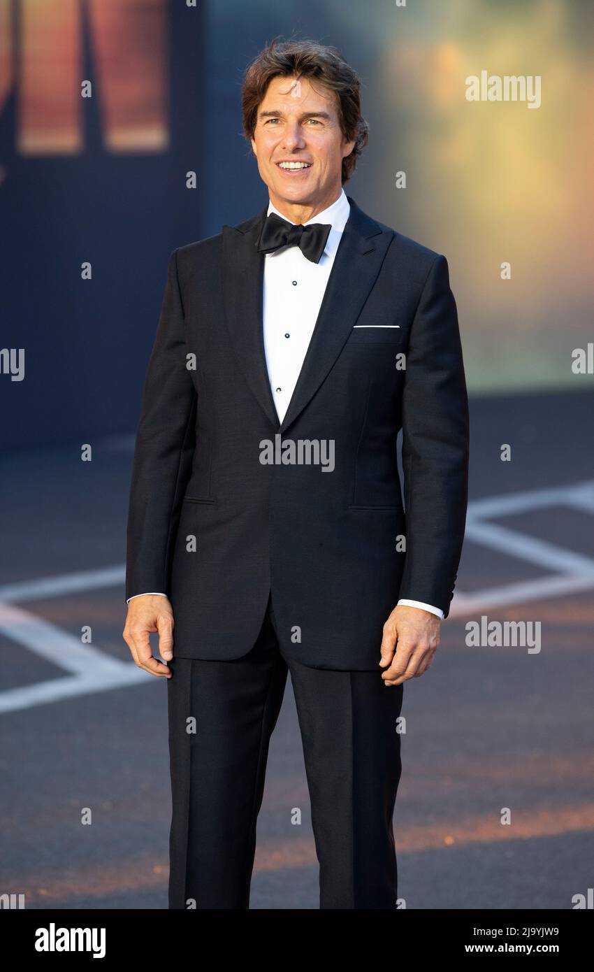Tom Cruise nimmt am 19. Mai 2022 an der Royal Film Performance „Top Gun