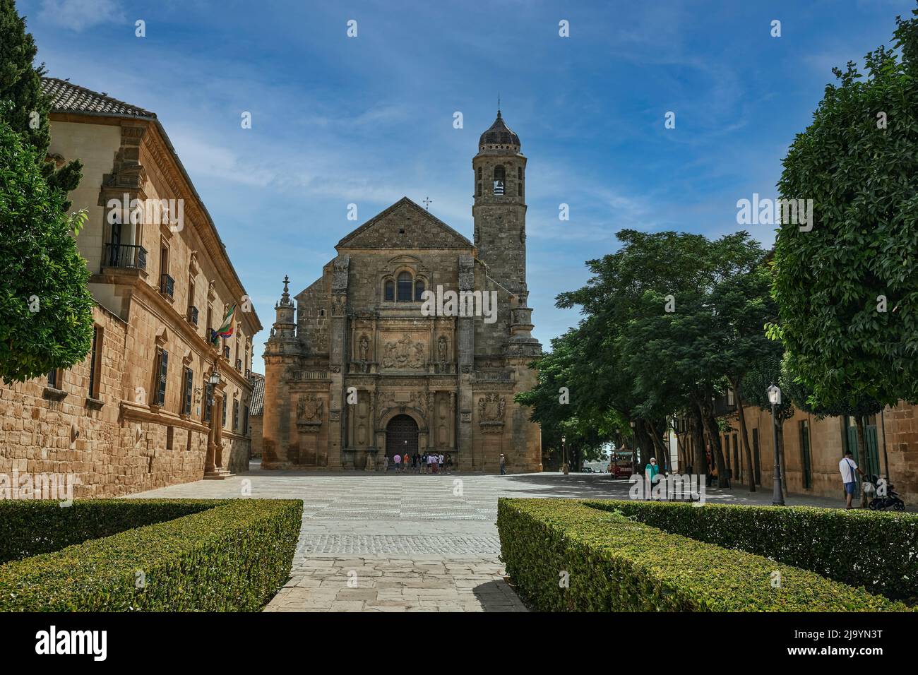 La Sacra Capilla del Salvador, Ubeda, Jaen, Andalusien, Spanien Stockfoto