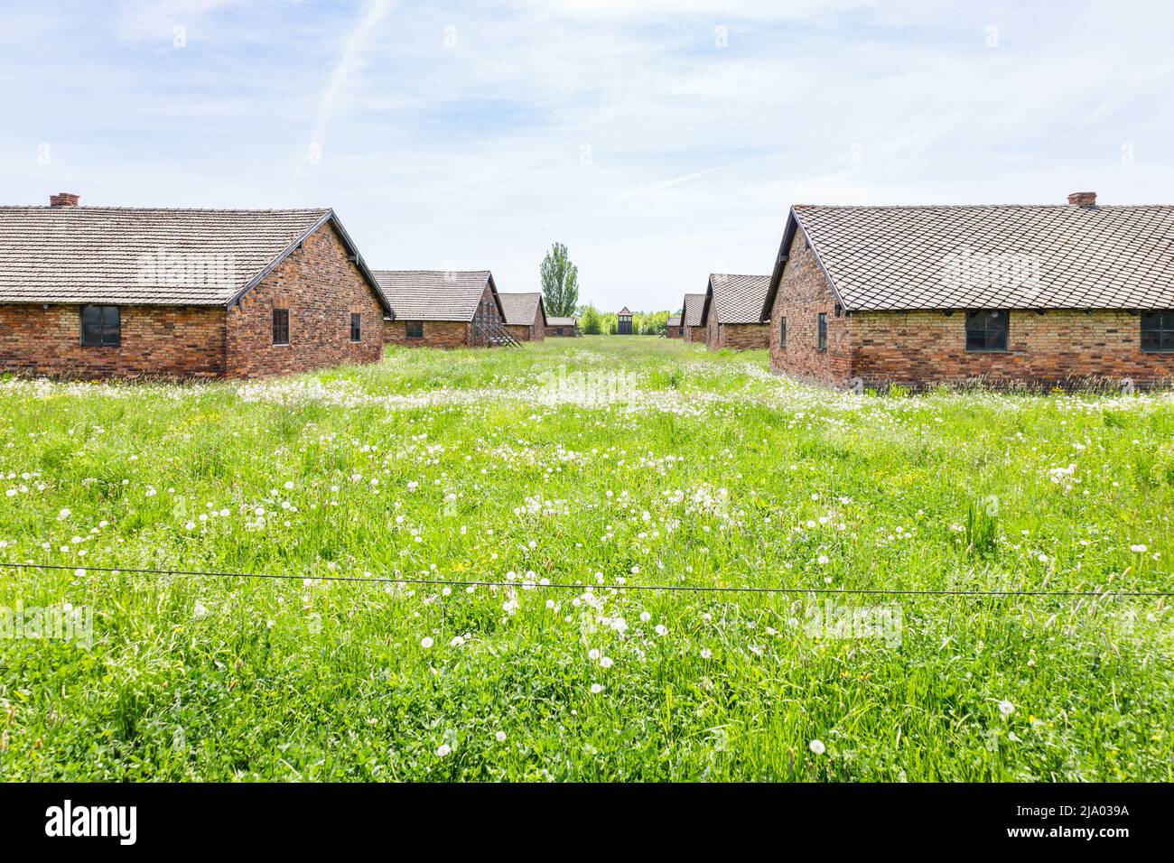 KZ Auschwitz-Birkenau. Holocaust-Mahnmal. Oswiecim, Polen, 16. Mai 2022 Stockfoto