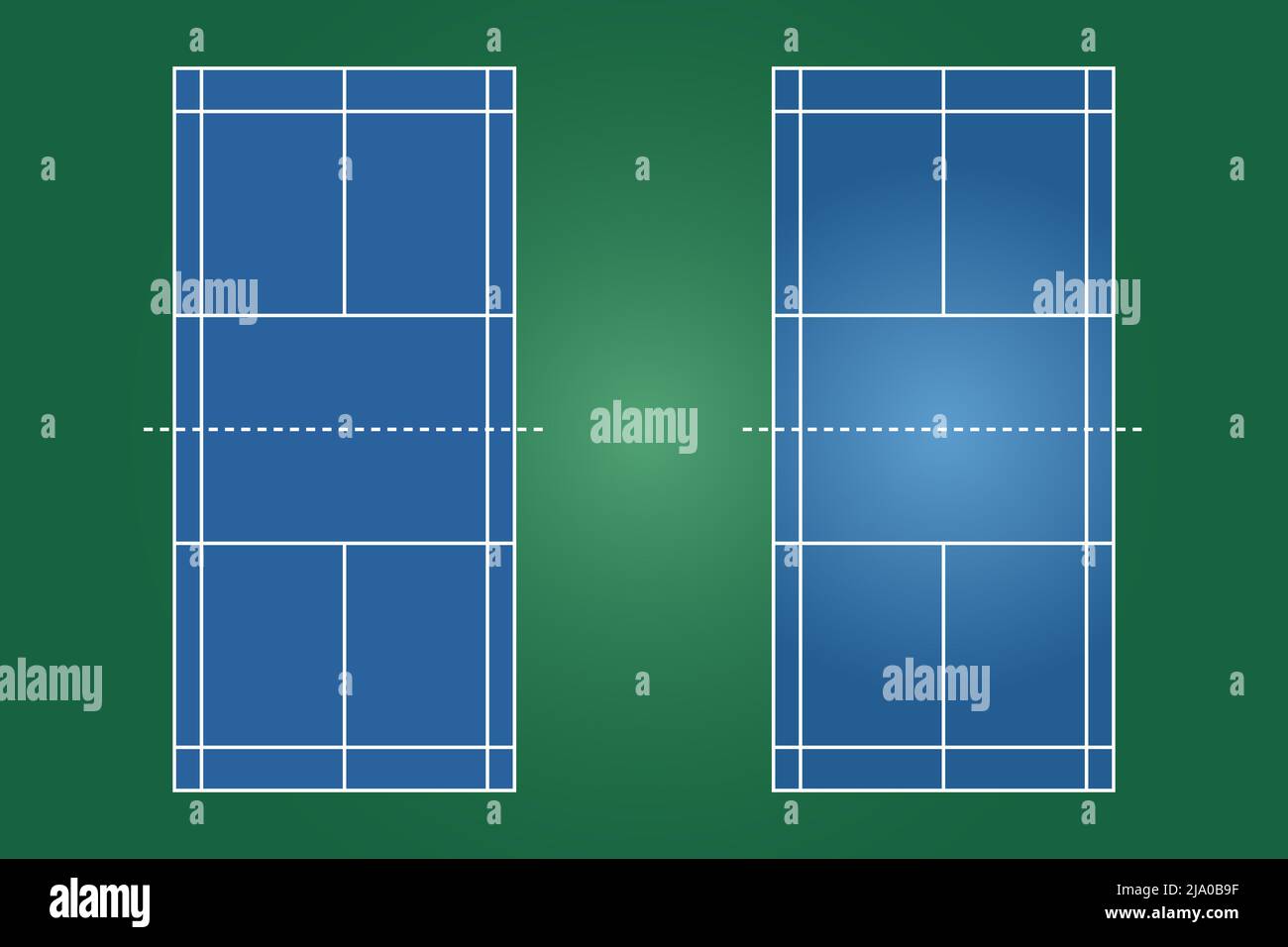 Badmintonfeld -Fotos und -Bildmaterial in hoher Auflösung – Alamy