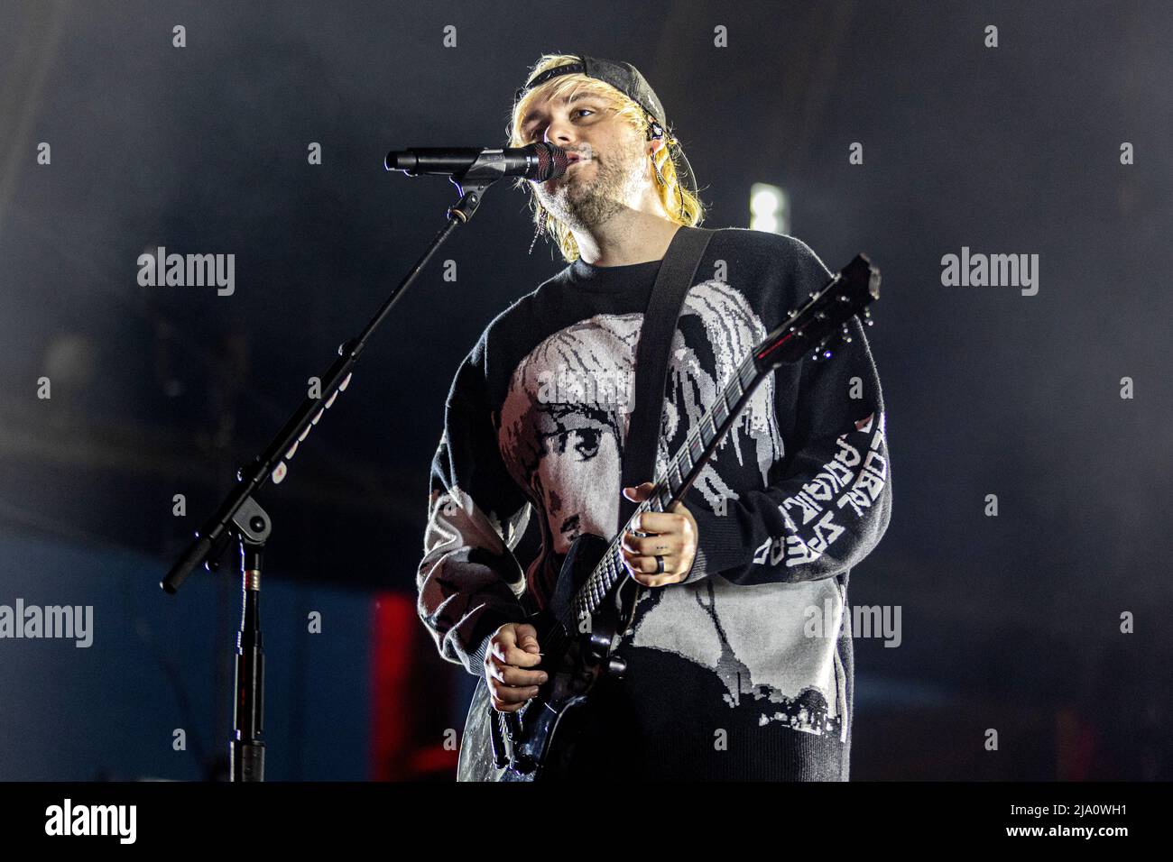 Italien 8. Mai 2022 5 Sekunden Sommer - Take My Hand World Tour live bei Carroponte Mailand © Andrea Ripamonti / Alamy Stockfoto