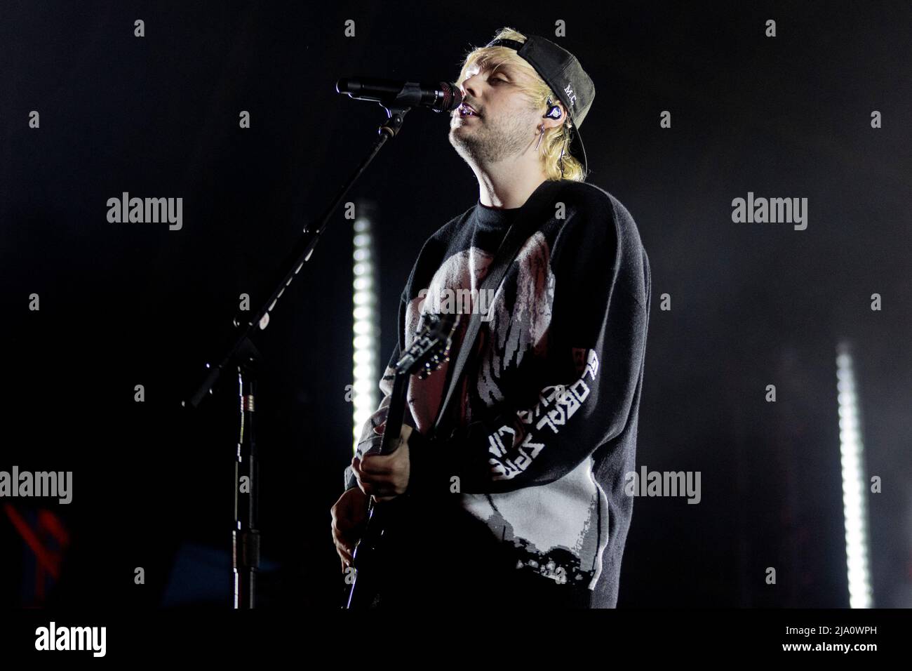 Italien 8. Mai 2022 5 Sekunden Sommer - Take My Hand World Tour live bei Carroponte Mailand © Andrea Ripamonti / Alamy Stockfoto