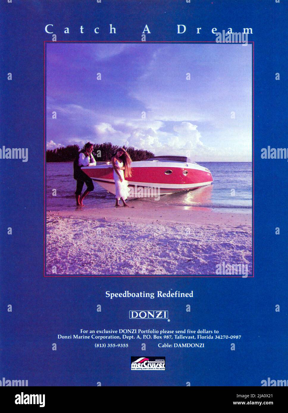 Werbespot des „Playboy“-Magazins vom Mai 1986, USA Stockfoto