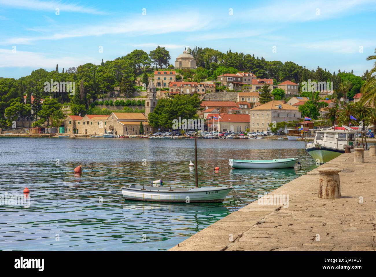 Cavtat, Dalmatien, Kroatien, Europa Stockfoto Cavtat, Dalmatien, Kroatien, Europa Stockfoto