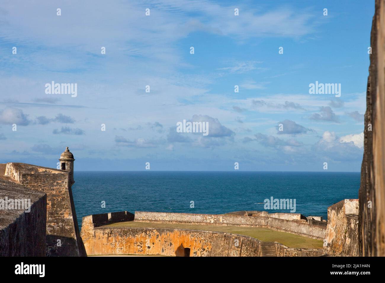 Sea Fort San Cristobal Puerto Rico H Stockfoto