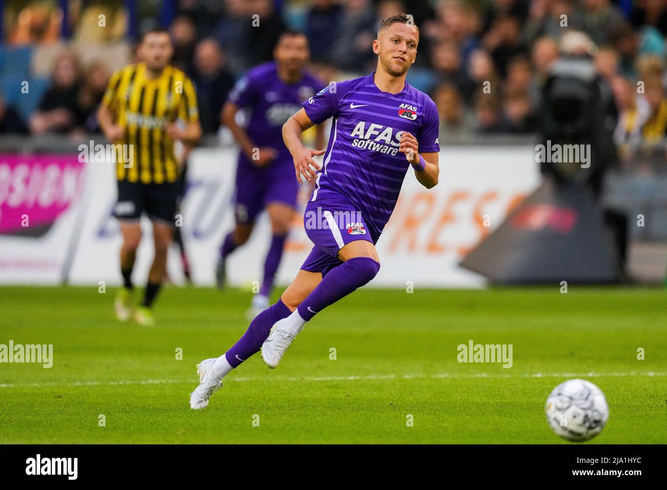 ARNHEM - Jesper Karlsson von AZ Alkmaar während des Finalspiels der niederländischen Eredivisie zwischen Vitesse und AZ beim Gelredome am 26. Mai 2022 in Arnhem, Niederlande. ANP ED DER POL Stockfoto