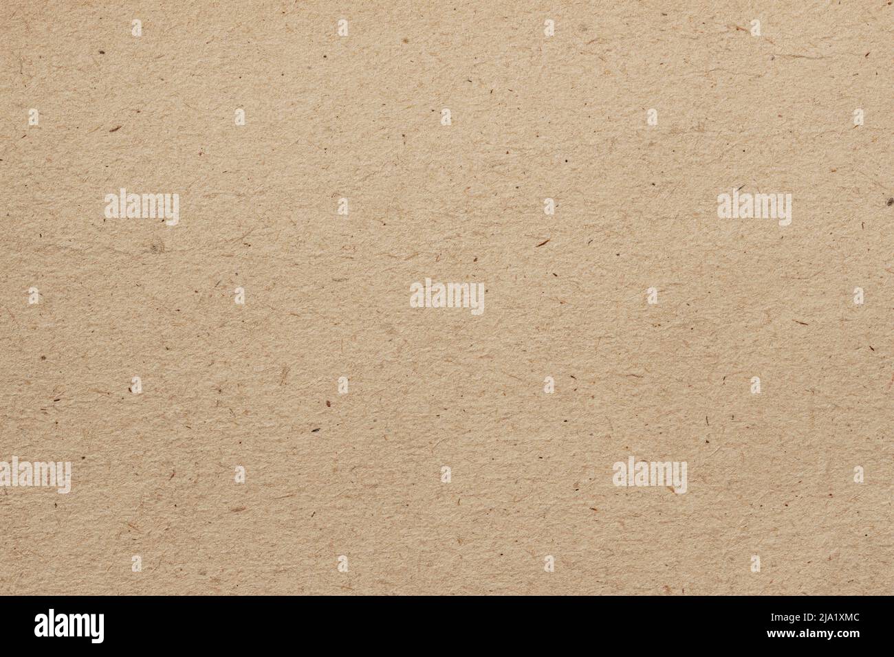 Braune Papiertextur, Hintergrund aus Pappe. Alte Papiertextur grungen Stockfoto