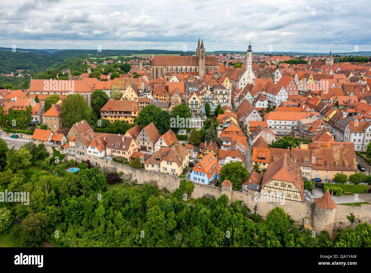 Rothenburg Ob der Tauber, Deutschland Stockfoto