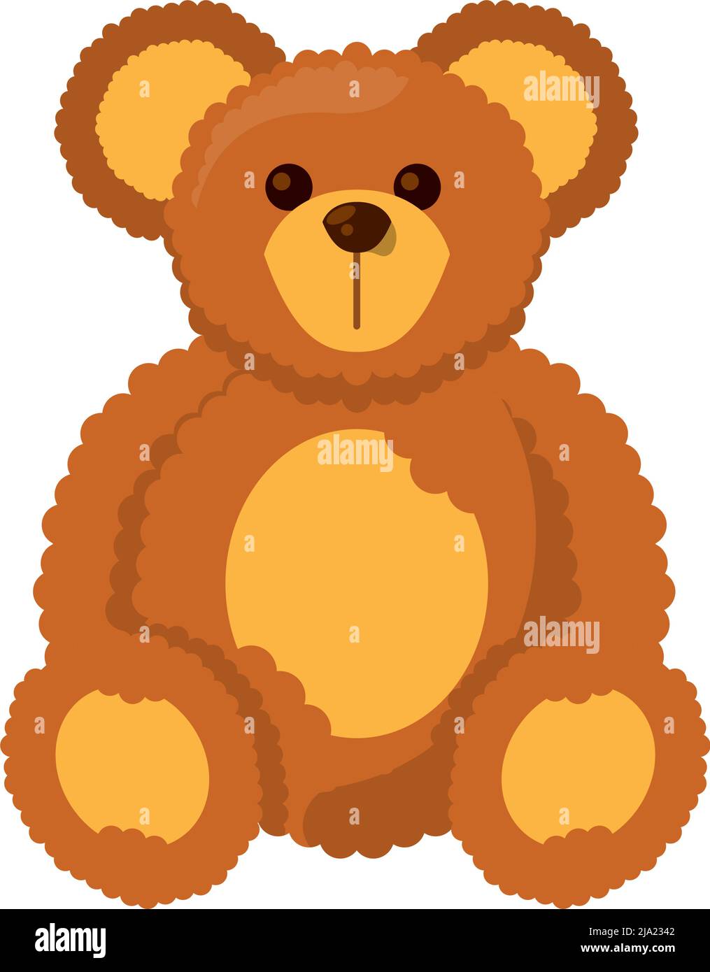 Tragen Sie Teddybär Stock Vektor