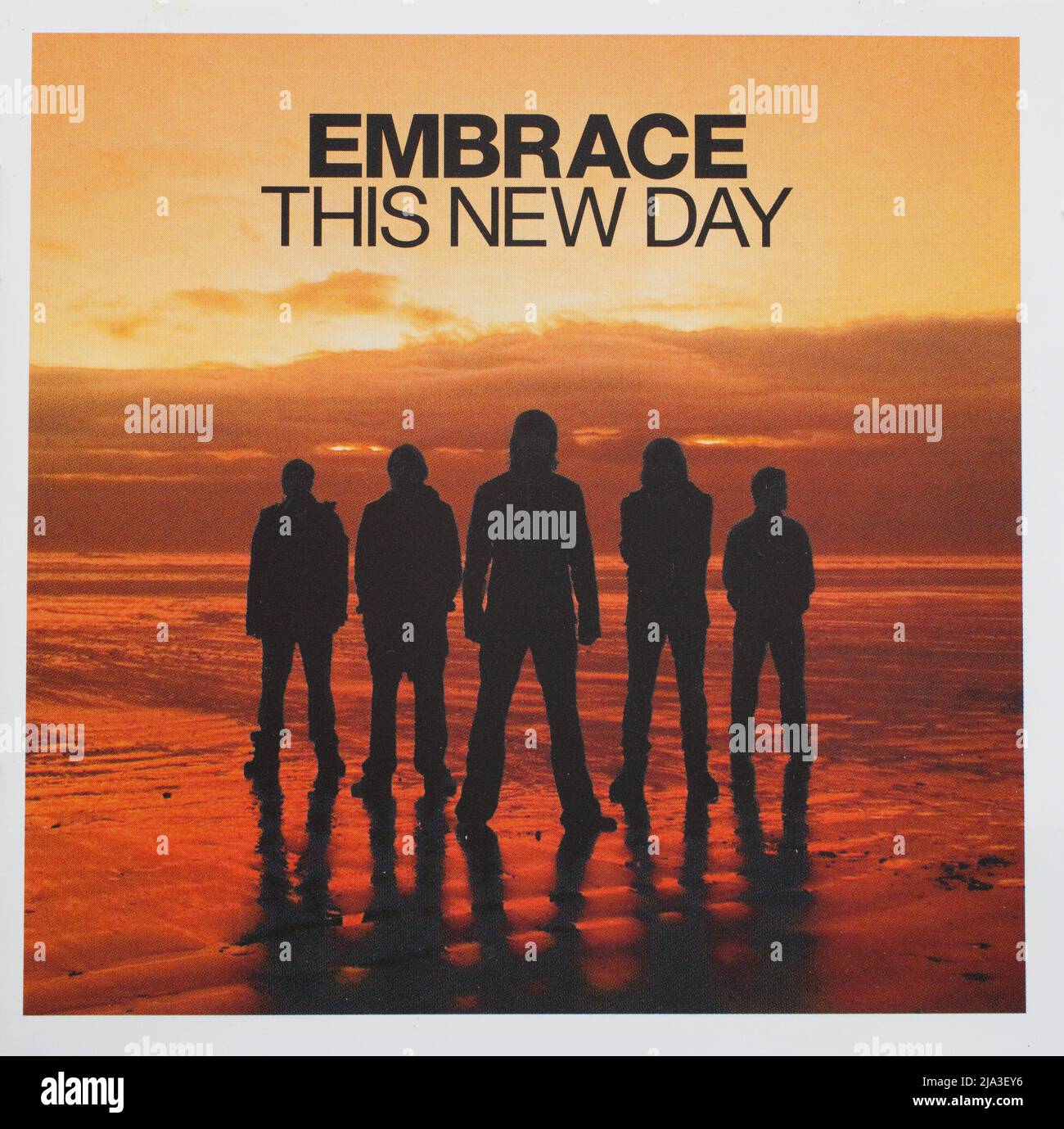 Das cd-Album Cover zu This New Day von Embrace Stockfoto