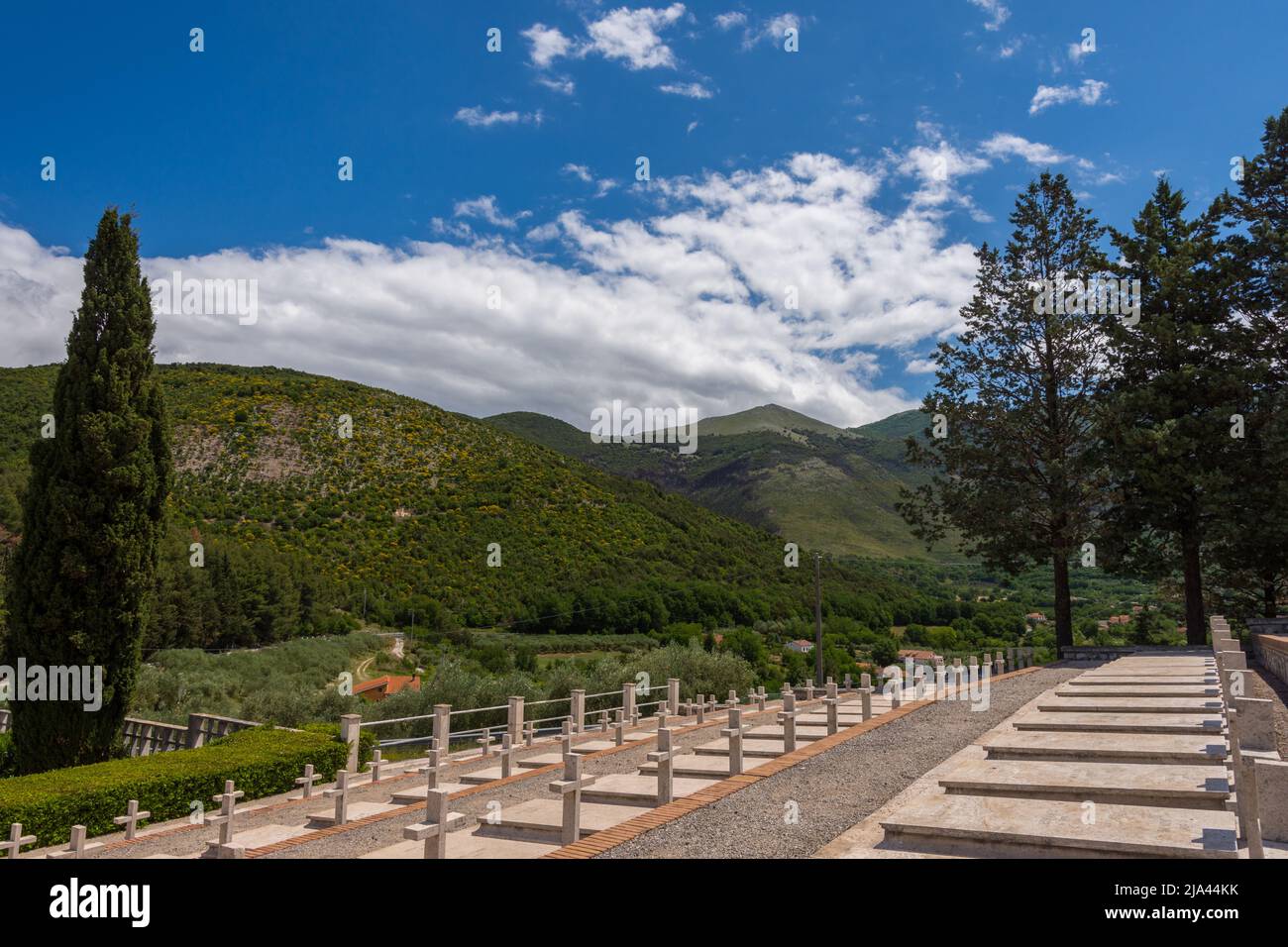 Sacrario Militare di Mignano Montelungo Stockfoto