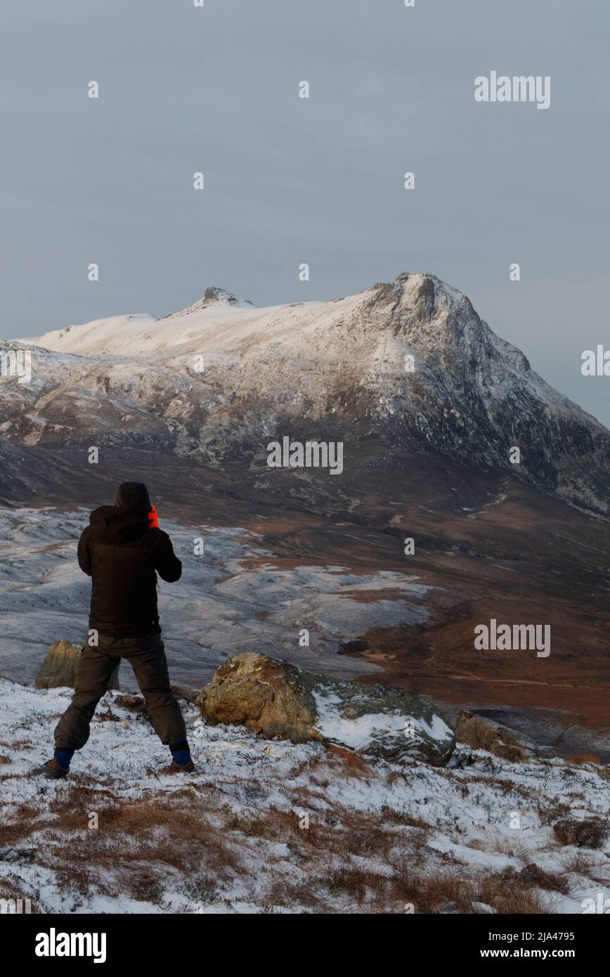 Outdoor-Fotograf in Sutherland, Highland Scotland Stockfoto