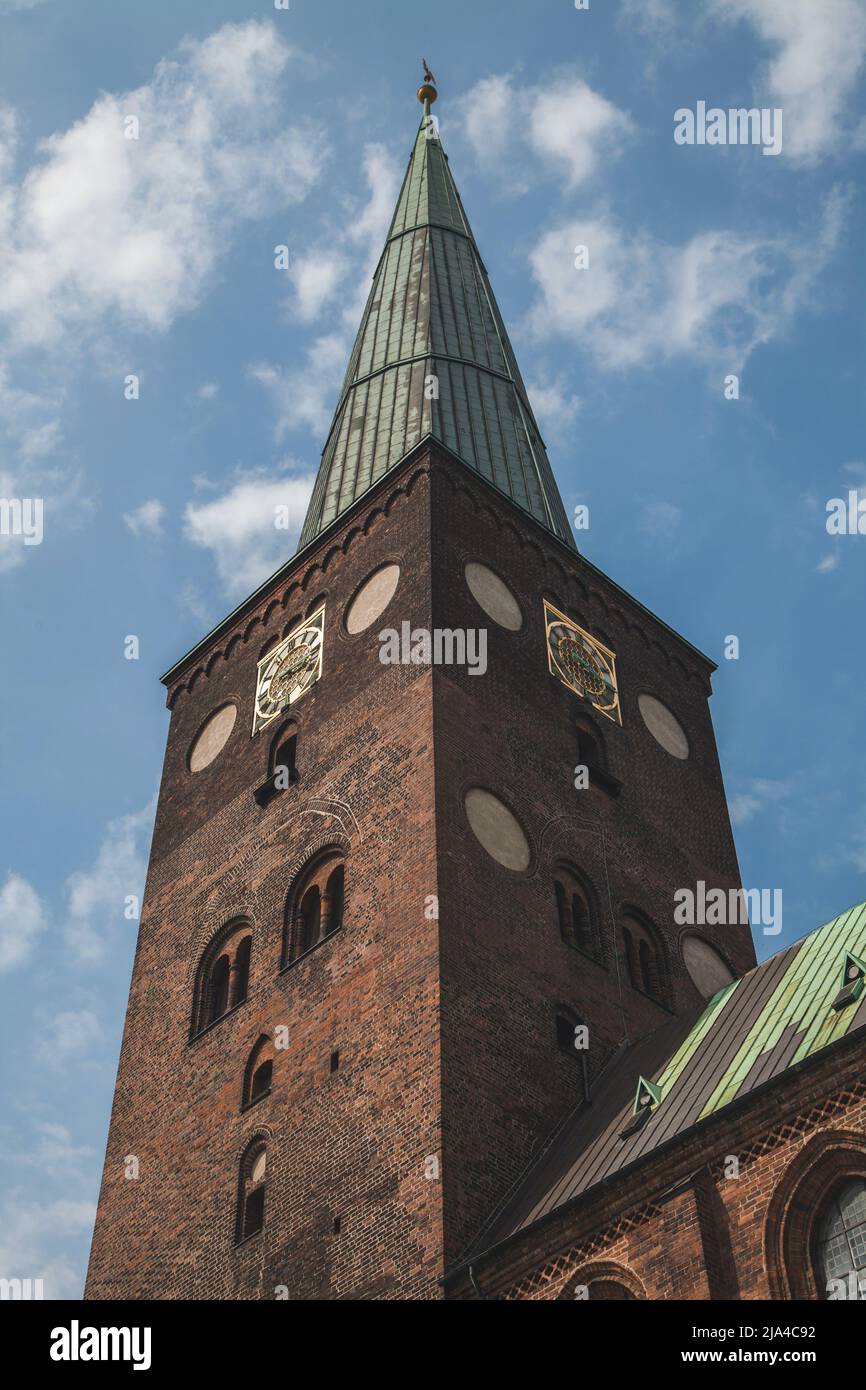 Kathedrale von Aarhus (Domkirke) in Aarhus, Dänemark (Jütland) Stockfoto