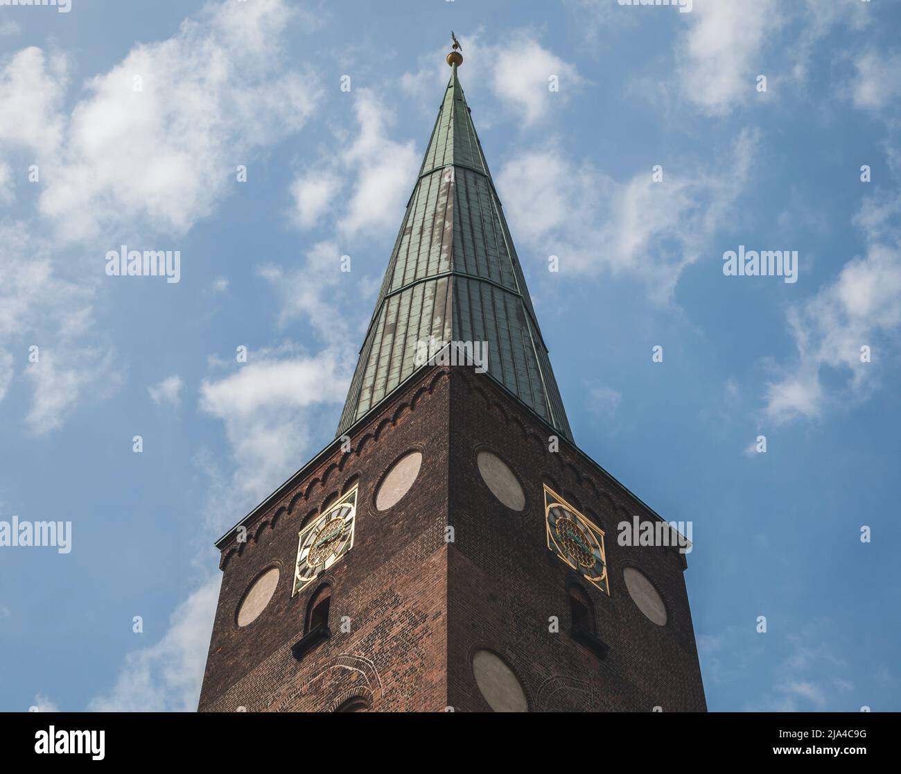 Kathedrale von Aarhus (Domkirke) in Aarhus, Dänemark (Jütland) Stockfoto