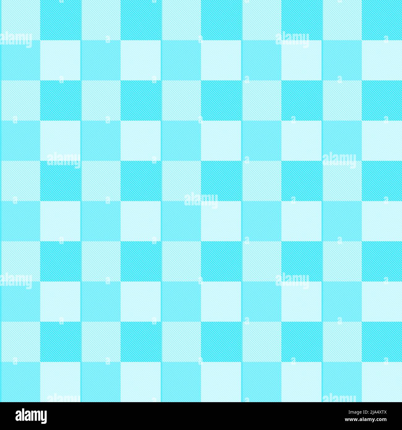 Plaid Stoff Textil Papier Leinwand abstrakt Hintergrund blau Textur Tapete Muster nahtlose Vektor Illustration Stock Vektor