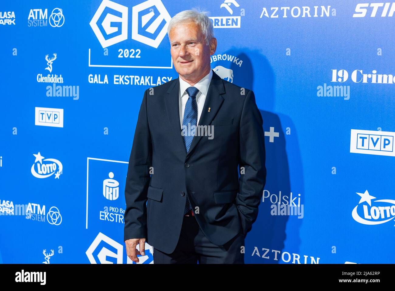 Warschau, Polen. 23.. Mai 2022. Michal Listkiewicz gesehen während der Gala von Ekstraklasa 2022 in Warschau. (Foto von Mikolaj Barbanell/SOPA Images/Sipa USA) Quelle: SIPA USA/Alamy Live News Stockfoto