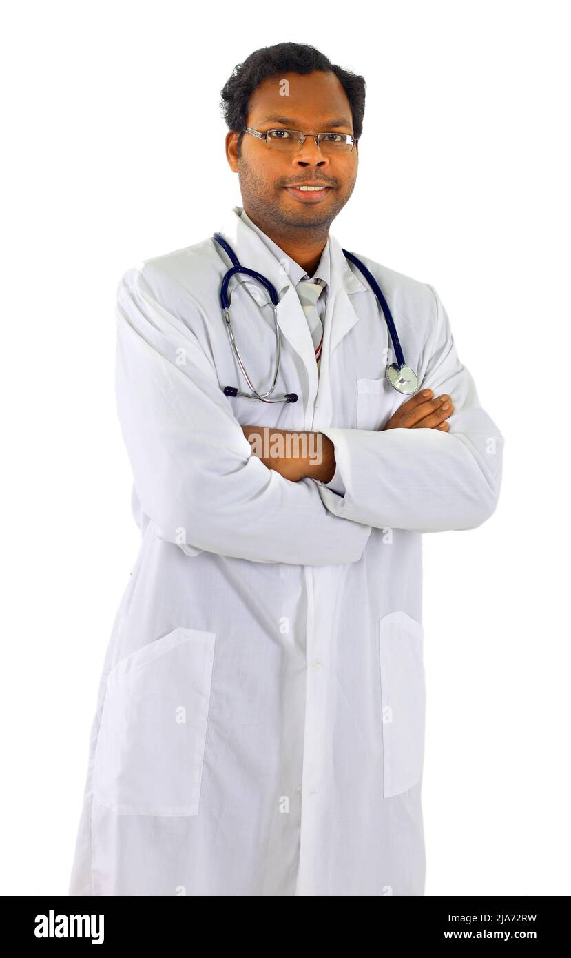 Attraktive junge Arzt Stockfoto