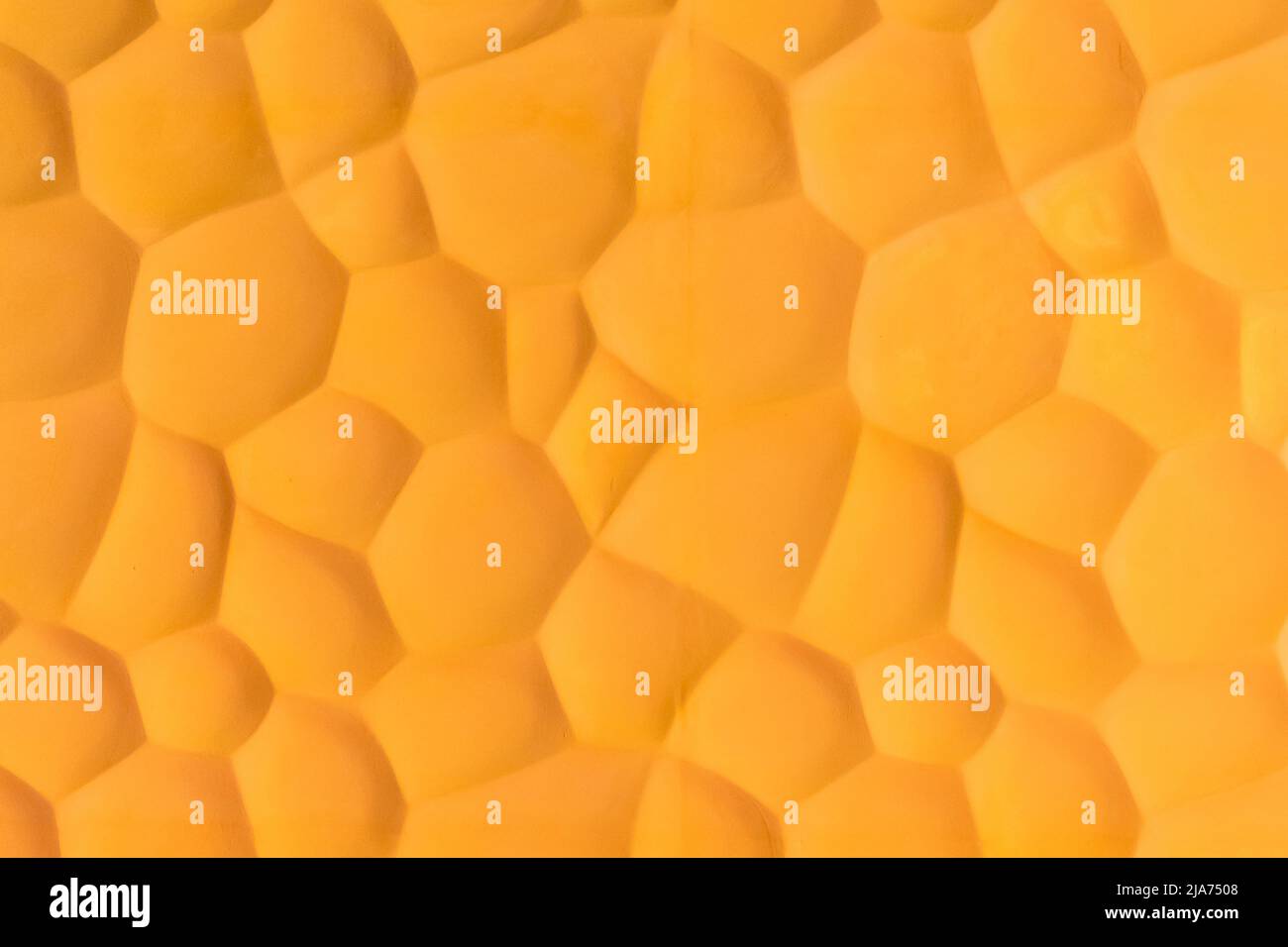 Orange Abstraktes Design Mustervorlage Moderne Innenwand Nahtlose Textur Hintergrund Musterdekoration. Stockfoto