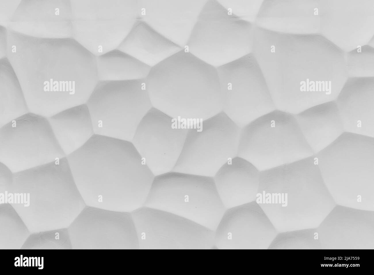 Weiß Abstraktes Design Mustervorlage Moderne Innenwand Nahtlose Textur Hintergrund Musterdekoration. Stockfoto