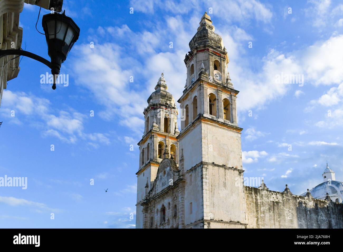 Catedral de Nuestra Señora de la Purísima Concepción, in der ummauerten Stadt Campeche Mexiko Stockfoto